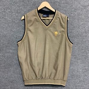VTG AKWA Classic~Mens L  V-Neck Golf Vest~Made in USA